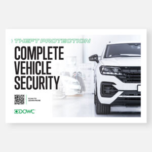 Theft Protection Product Card (Quantity 50)