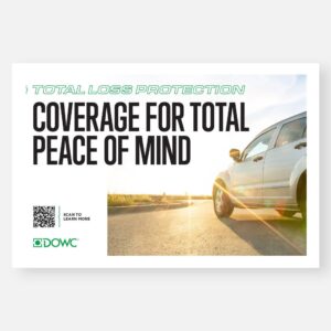 Total Loss Protection Product Card (50/bundle)