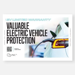 EV Limited Warranty Product Card (Quantity 50)